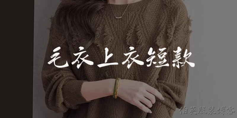 毛衣上衣短款