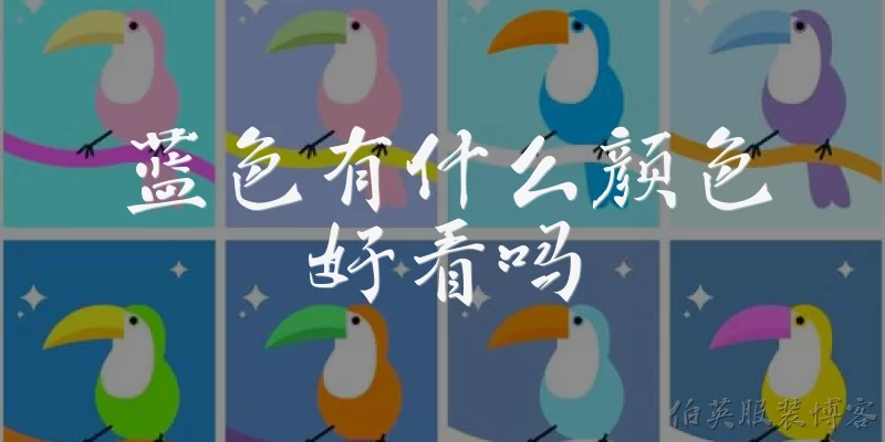 蓝色有什么颜色好看吗